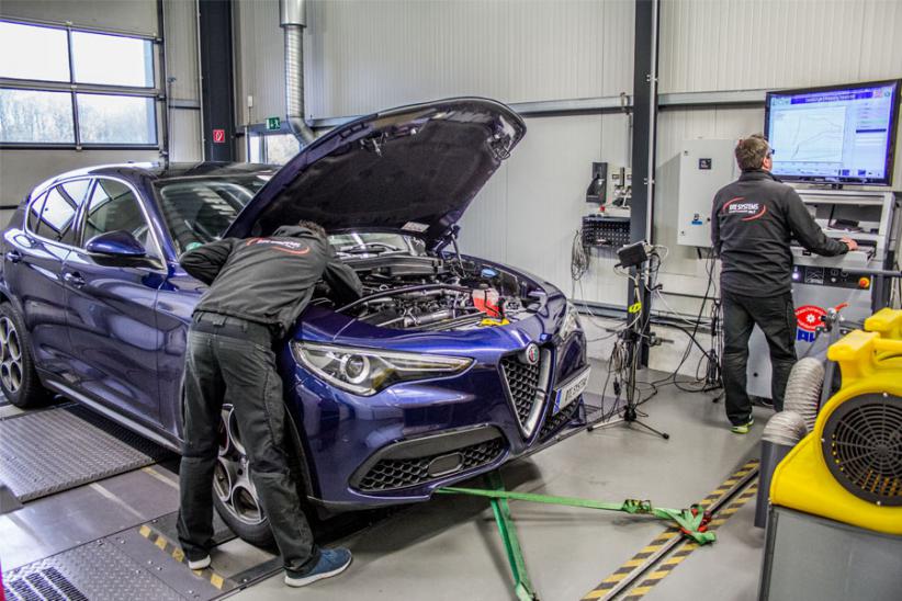 DTE-Tuning für den Alfa Romeo Stelvio